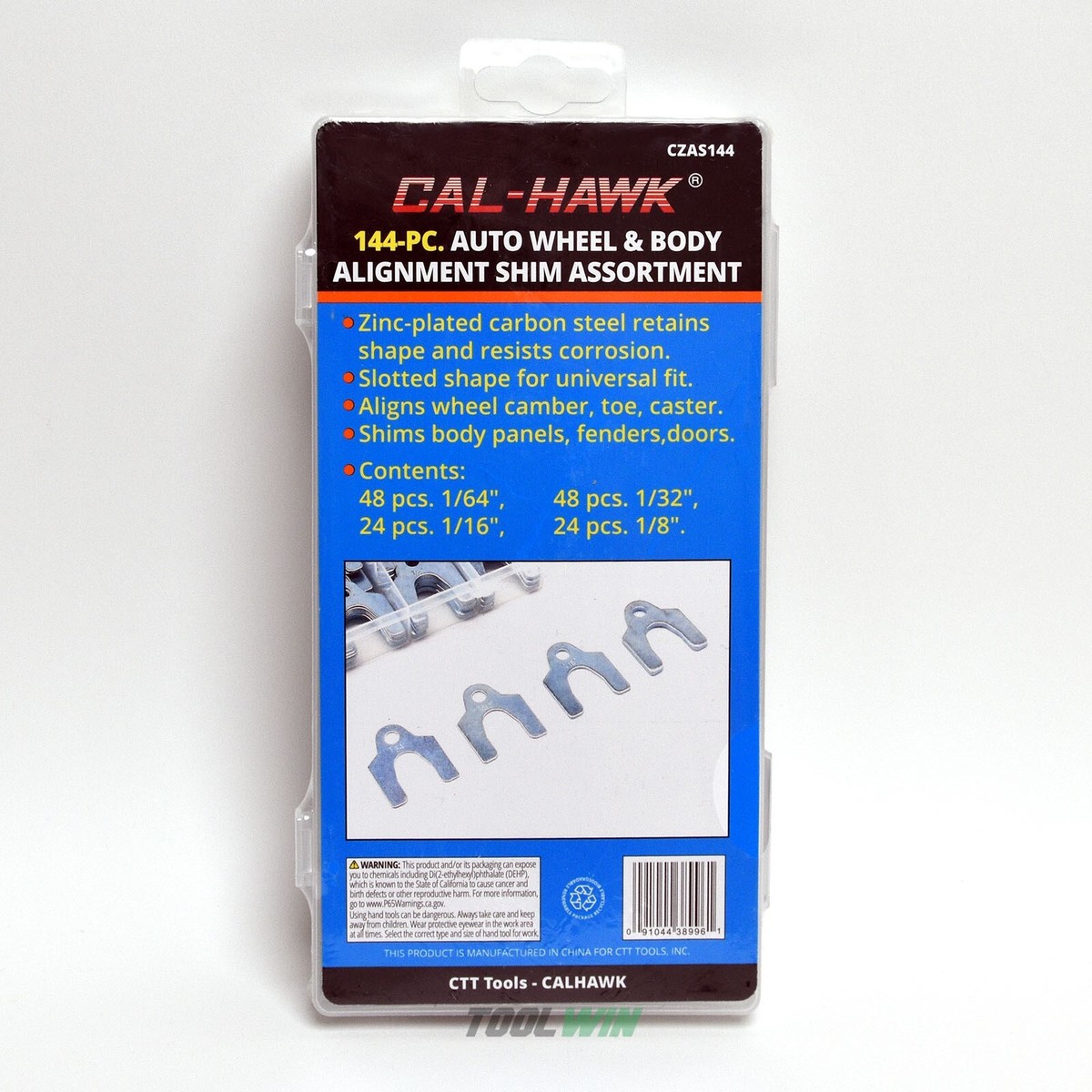 144x Car Alignment Body Shim Assortment Set Tool For Adjusting - Foto 8