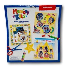 Memory Kits 6 Page Scrapbook Kit Summer Time Beach Sun
