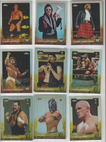 2015 Topps Chrome WWE Refractors pick your card - Picture 68 of 73