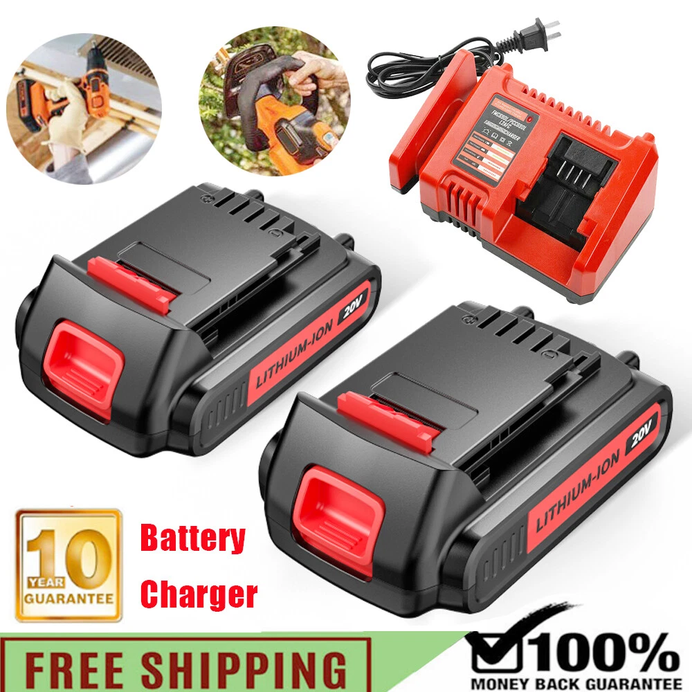For Black Decker 20V Lithium Ion Battery 20 Volt LBXR20 LB20