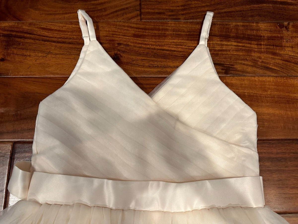 NEW $89 junior bridesmaid DRESS flower girl WEDDING ivory cream SIZE 12-14 PLUS | eBay NEW $89 junior bridesmaid DRESS flower girl WEDDING ivory cream SIZE 12-14 PLUS | eBay