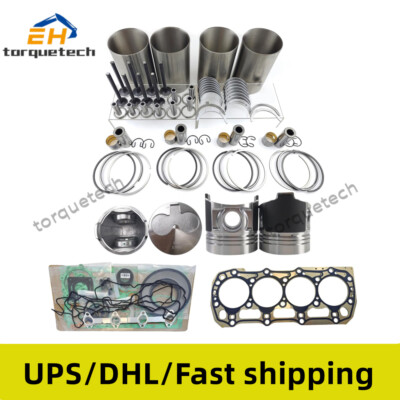 Overhaul Rebuild Kit for  CAT 3024C 3024T C2.2 C2.2T Engine Compact Loader RC-60