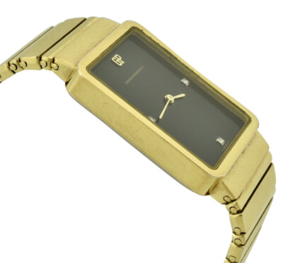 Vintage Girard Perregaux Gold Plated Manual Wind Black Dial