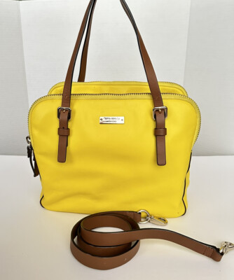 Kate Spade New York Leather Yellow handbag Purse
