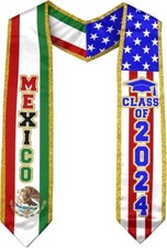 Personalized Mexican Graduation Stole 2025 Mexican Graduation Sash Class Of 2025