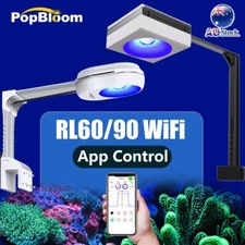 PopBloom RL60/RL90 Marine Aquarium LED Light Coral Light for Saltwater Reef Tank