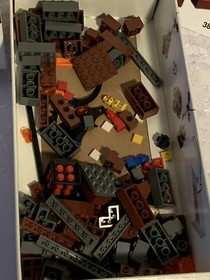 Lego Lava Dragon 3838 100% Complete w/ box, Die, and instructions