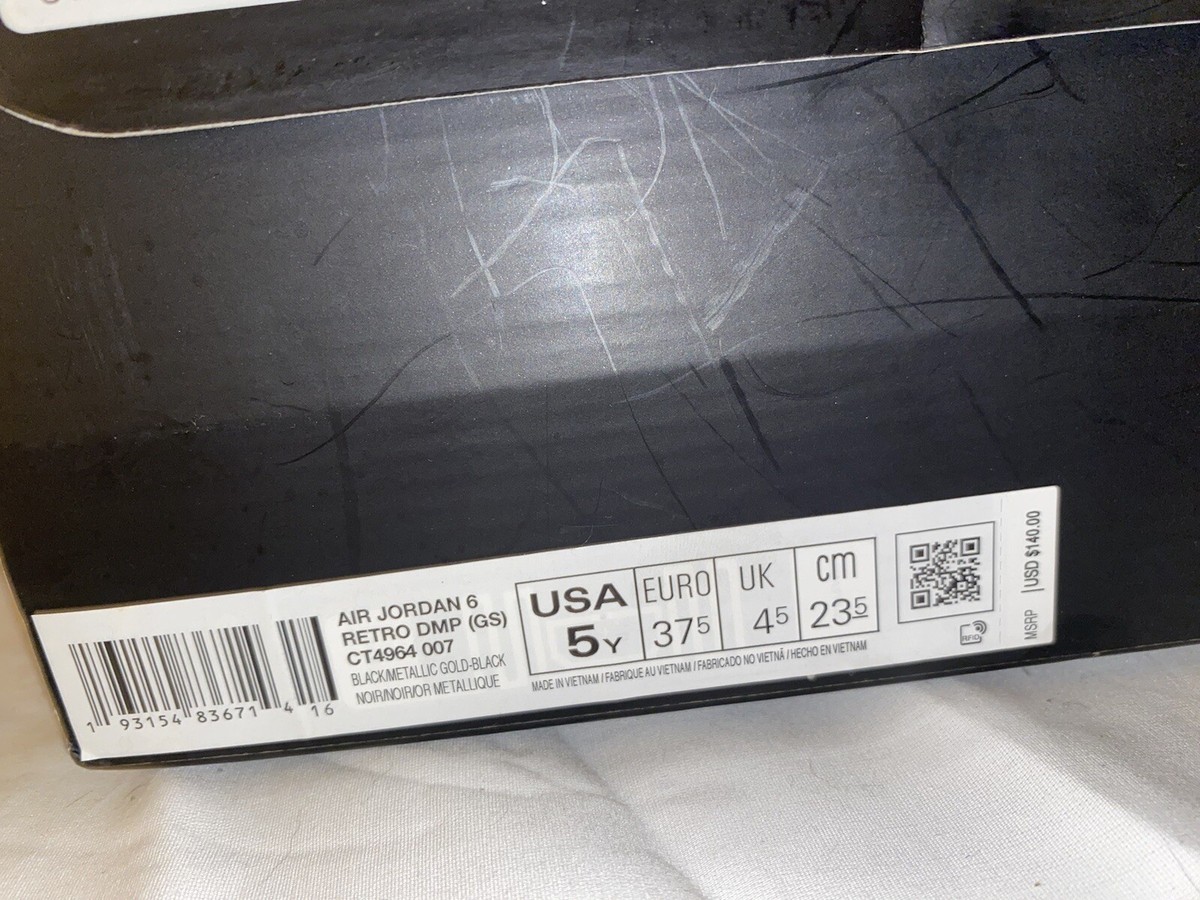 Size 5 - Jordan 6 Retro Defining Moments 2020 for sale online | eBay