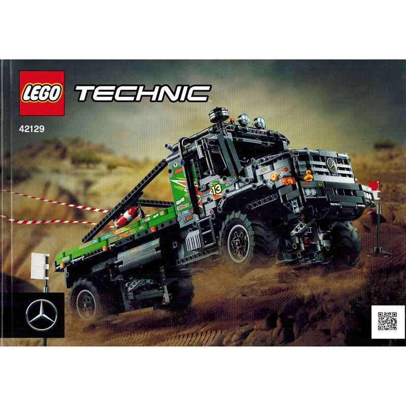 Lego Technic Instruction Booklet for 42129 4x4 Mercedes-Benz Zetros Genuine NEW