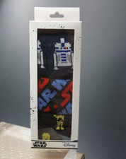 Adult Star Wars Disney Sock 3 pack Gift Shoe Size Mens 6-12 New