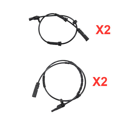 New 4 ABS Speed Sensor Front Rear Left Right for BMW F22 F23 F30 F32 ...