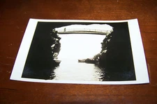 Rare Antique RPPC Real Photo Postcard DOPS 1925-1942 Point Loma Bridge View