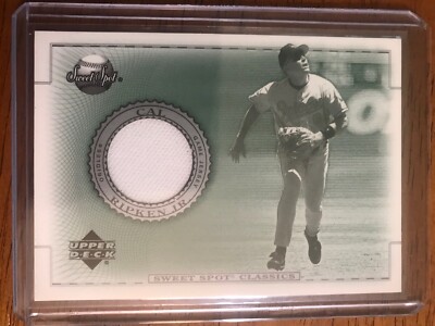 2002 UPPER DECK SWEET SPOT JERSEY CAL RIPKEN JR. - BALTIMORE ORIOLES