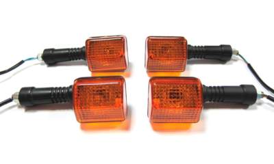 Fullset Turn Signal Lights For Honda Nighthawk 250 CB250 CB 250 --2*rear+2*front