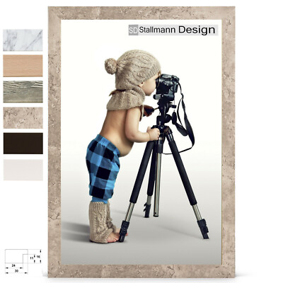Bilderrahmen New Modern Holz MDF Foto Poster Rahmen in 41 Größen und 24 Farben