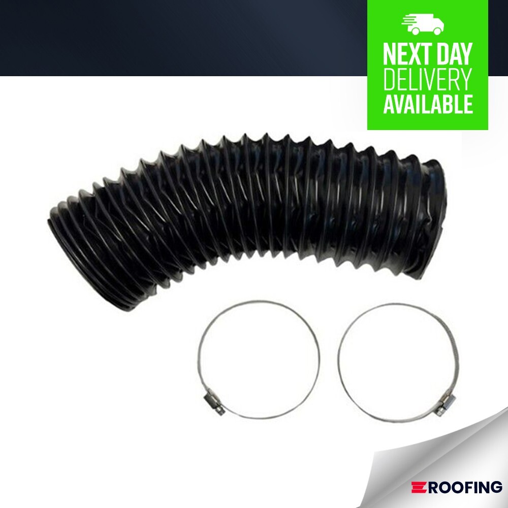 Flexipipe 110mm - Roof Vent Flexi | For Use As A Soil Vent Pipe / Extractor Fan