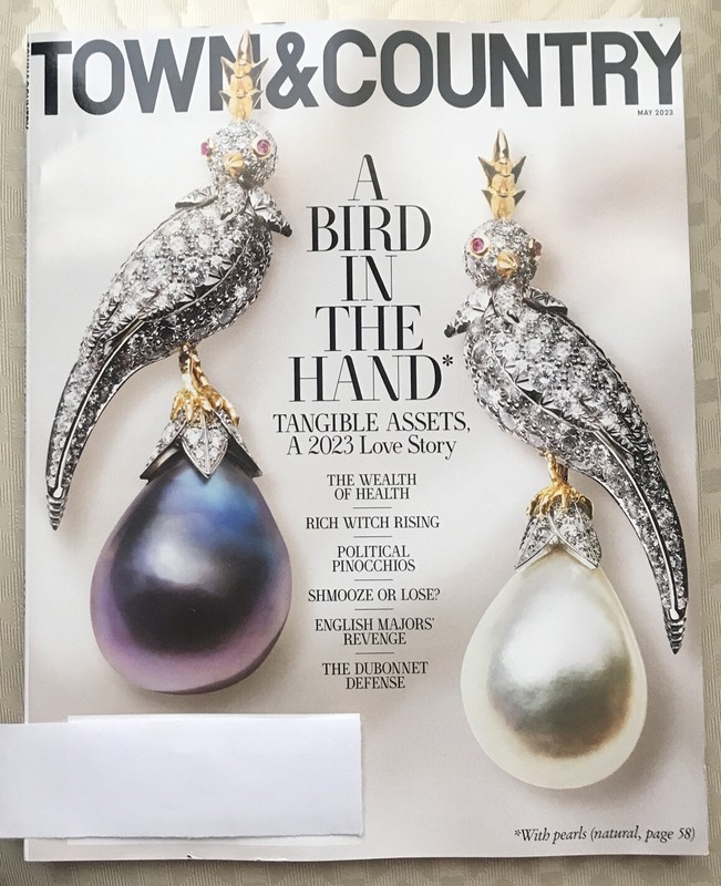 Town & Country Magazine May 2023 Rossy de Palma Alva Chinn Eiza Gonzalez NEW