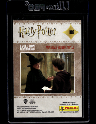 2021 Panini Harry Potter Evolution #108 Minerva Mcgonagall | eBay