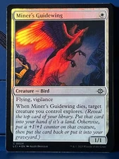 MTG Lost Caverns of Ixalan Miner's Guidewing Foil LCI NM