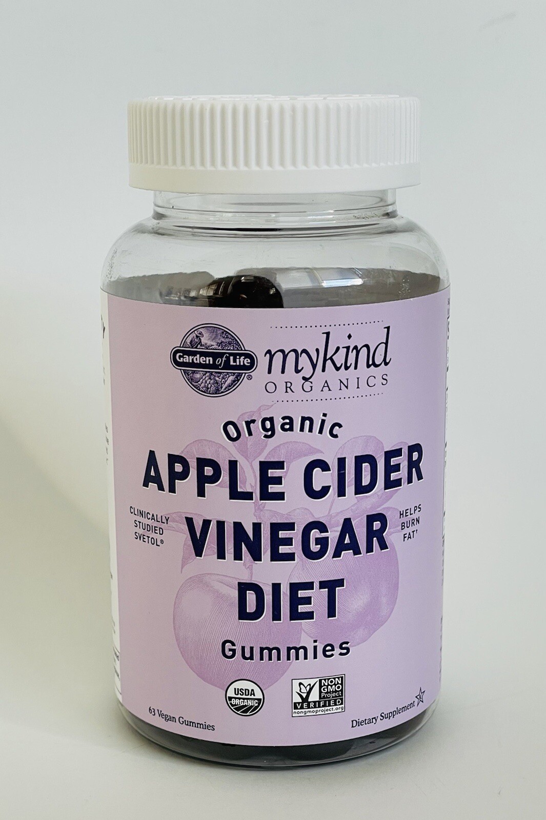 2 Mykind Organics Apple Cider Vinegar Diet Gummies by Garden of Life 63