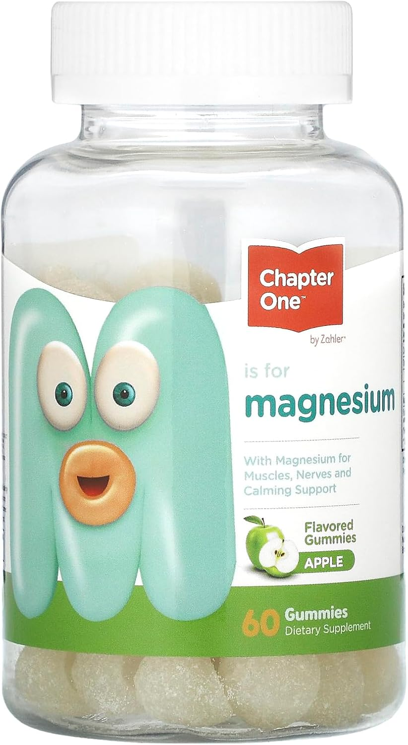 Chapter One Magnesium Gummies - Calm Mood & Muscle Support, Apple Flavor