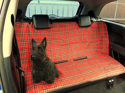 Protective Dog Cover Universal Waterproof 2 in 1 Boot Liner Rear Car Back Seat