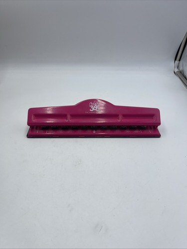 Happy Planner - Big Grand Paper Punch 11 Hole Pink Me & My Big Ideas, Create 365