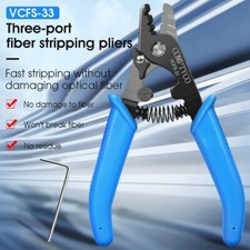 VCFS-33 Three-port Fiber Optical Stripper Pliers Wire Strippers for FTTH Tools