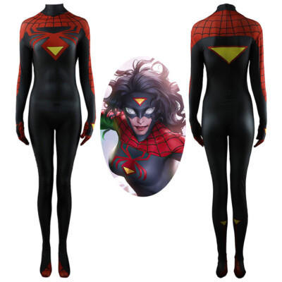 Spider-Man: Across the Spider-Verse Costume Cosplay Bodysuit Adult Kids