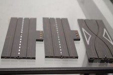 Bundle of 3 AURORA T-JET Model Motoring STRAIGHT TRACKS 2 of 1517  1524