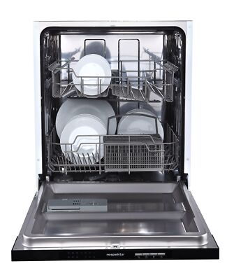 Einbau Geschirrspüler Respekta Geschirrspüler Teilintegriert - 60cm Einbau Mit 6 Programmen Spülmaschine 60 Cm Einbau