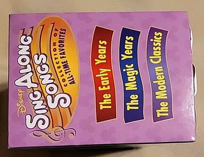 a.　Disney Sing Alongセット Disney Sing Along Songs: Collection of All-Time Favorites VHS