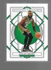 JAYLEN BROWN 2020-21 PANINI NATIONAL TREASURES CARD #52  /99