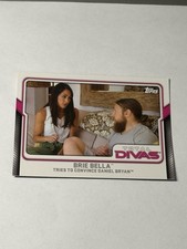 Brie Bella #2 2017 Topps WWE Total Divas W/ Daniel Bryan