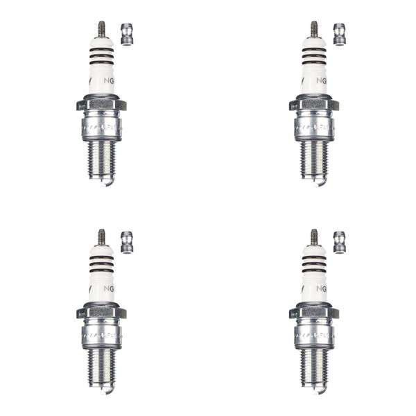 NGK ZüNdkerze BR9EIX Iridium 3981 4Er Set (FüR: Honda MTX 125 RW MTX125 83-90 )-image
