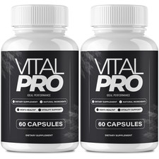 Vital Pro Capsules, Vital Pro Advanced Supplement Pills (2 Pack)
