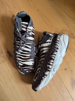 Nike AIR FOOTSCAPE WOVEN CHUKKA ZEBRA SZ. 8.0 OG 2011
