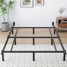 Full Metal Bed Frame, 7 Inch Low Heavy Duty Platform Bed Frames Full Size for...