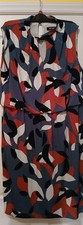 Nine West Patina Multi-Color Key Hole Plus Size Steath Dress. Size 18w. $30.