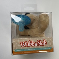 WubbaNub Brown Puppy Pacifier , 0-6 Months