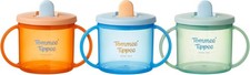Tommee Tippee First Cup, 190ml, Non-Spill Sippy Cup for Babies 4 3 Pack