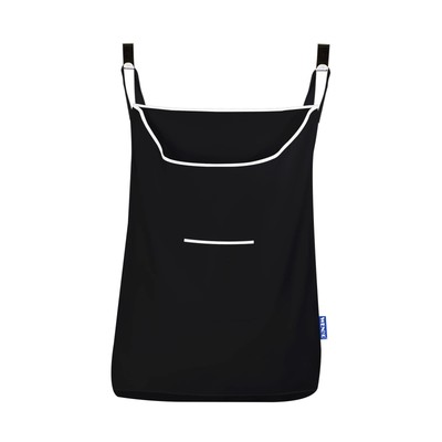 Laundry Hamper Bag Hanging, Over The Door Basket with Hooks, for Bathroom, Cl...