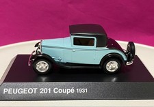 PEUGEOT Collection 201 Coupe 1931 1/43 Minicar