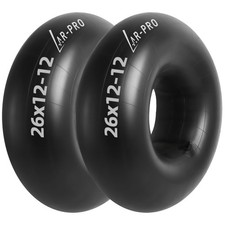 26x1212 Heavy Duty Inner Tubes TR13 Valve ATV UTV Lawn Tractor Golf Cart 2 Pack