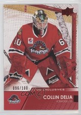 2021-22 Upper Deck AHL Exclusives 96/100 Collin Delia #34 0k1o