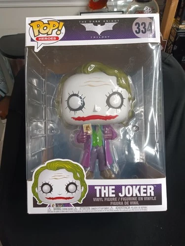 FUNKO POP! Heroes Batman The JOKER # 334 The Dark Knight Jumbo Vinyl Figure