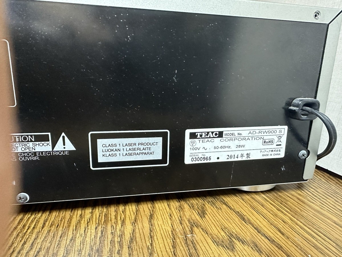 Buy TEAC AD-RW900 CD Recorder With Cassette Deck and USB Port