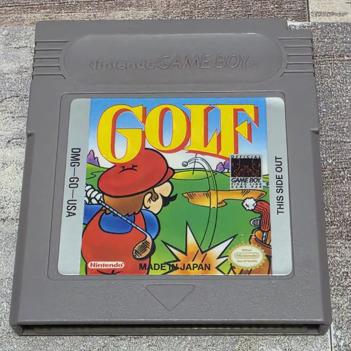 Golf Nintendo Game Boy GB Original Auténtico Probado Funciona