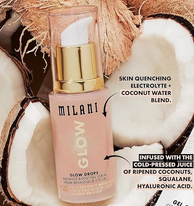 Milani Glow Drops Radiance Boosting Serum-Instantly Hydrate & Illuminate 1 Oz - Image 2 of 4