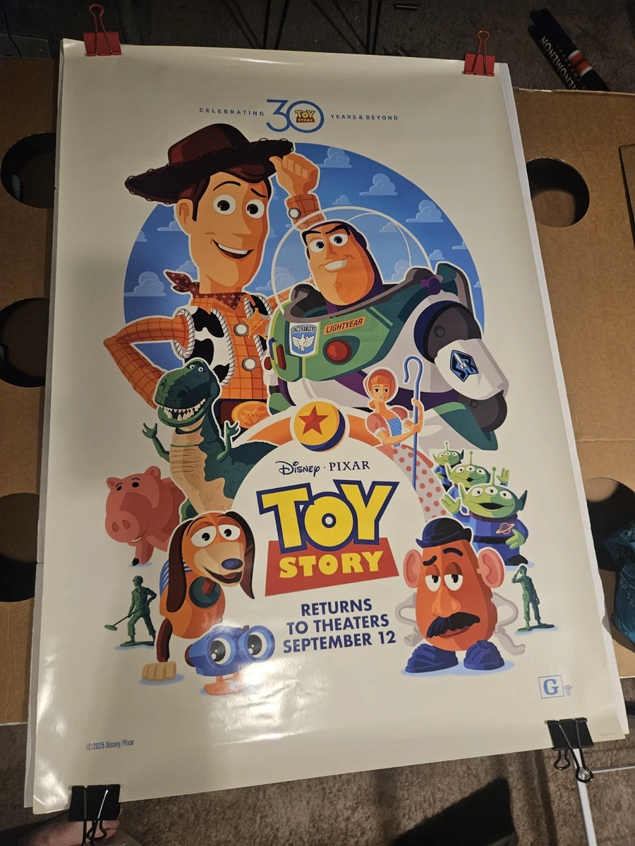 Toy Story Movie Poster In Movie Memorabilia Original Us Posters